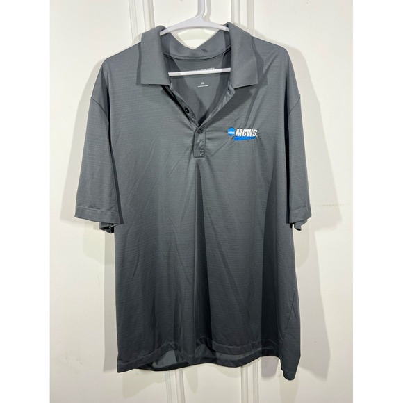 Port Authority Other - NCAA MCWS College World Series Medical Staff Polo Mens XL Port Authority Gray